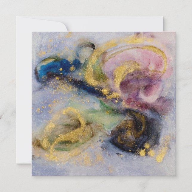 Cartão Golden blush dream (Frente)