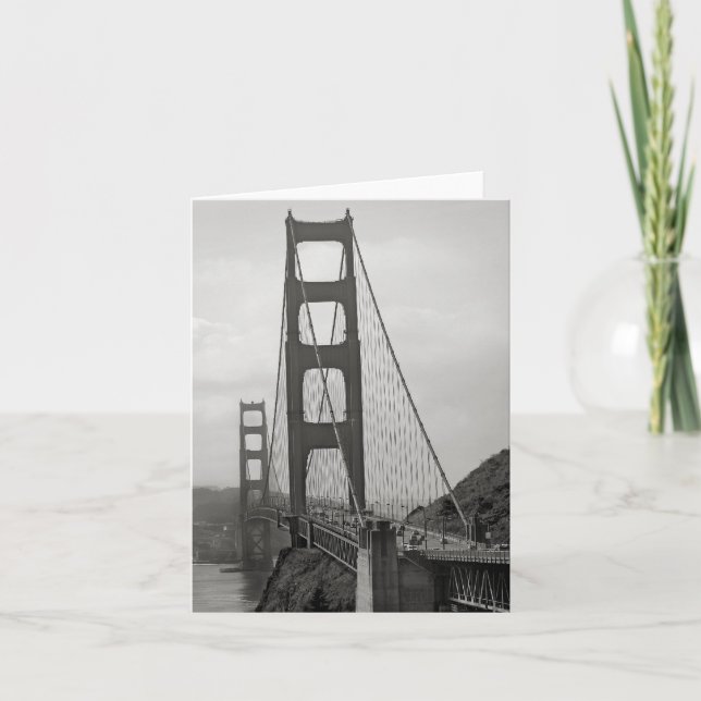 Cartão Golden Gate Bridge (Frente)