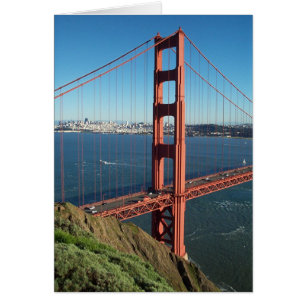 Cartão Golden gate bridge