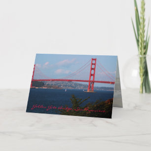 Cartão Golden Gate Bridge Card