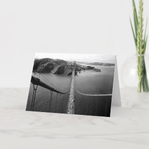 Cartão Golden Gate Bridge San Francisco Greeting Card