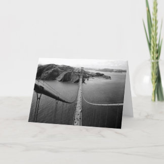 Cartão Golden Gate Bridge San Francisco Greeting Card