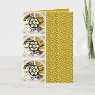 Cartão Golden Mosaic Card