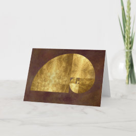 Cartão Golden Ratio