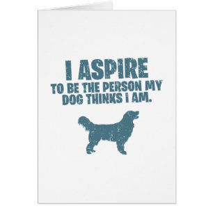 Cartão Golden retriever