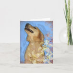 Cartão Golden Retriever Greeting Card<br><div class="desc">Nothing says lovin' like a Golden!  Use for birthdays,  holidays , and personalize it with your own words!</div>