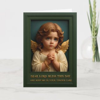 Cartão “Golden Wings of Morning Prayer”