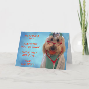 Cartão Goldendoodle Get Well Soon Card