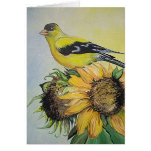 Cartão Goldfinch