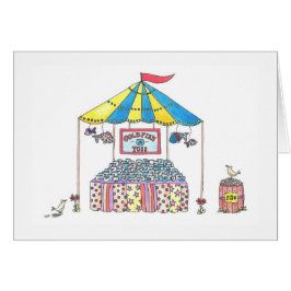 Cartão Goldfish Toss Card