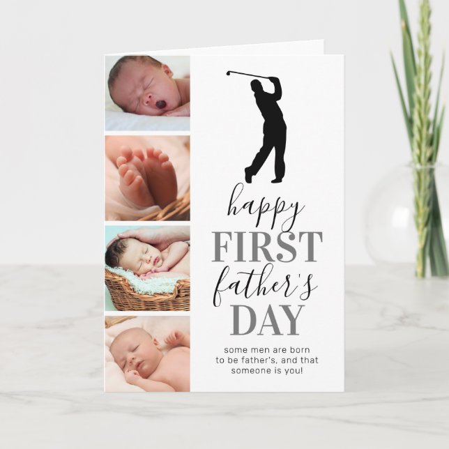 Cartão Goleiro Foto Dia dos Pais (Frente)