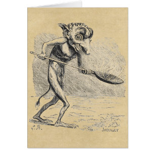 Cartão Golem Stirs, o Caldeirão