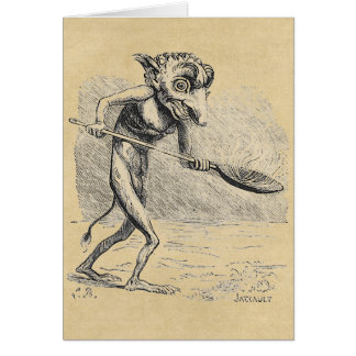 Cartão Golem Stirs, o Caldeirão