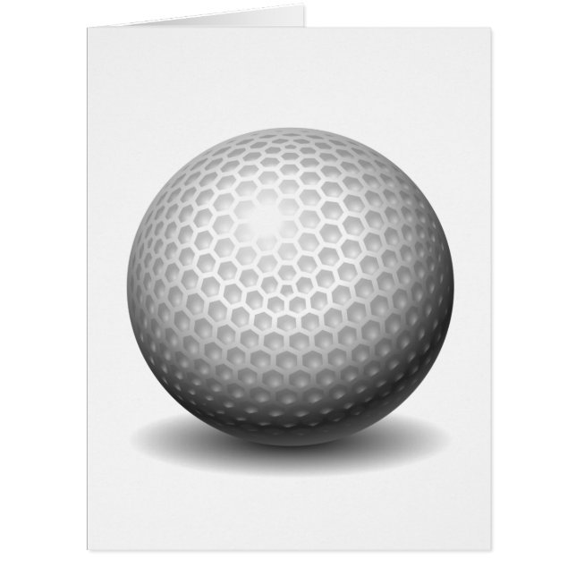 Cartão Golf Ball (Frente)