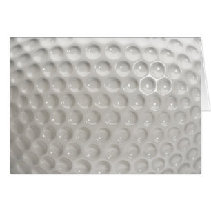 Cartão Golf Ball Sport