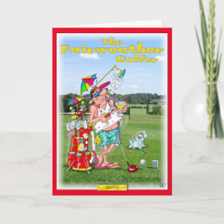 Cartão Golf Greeting card