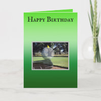 Golf Inspired Happy Birthday,