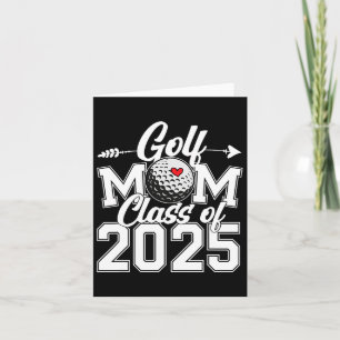 Cartão Golf Mãe Cl Do Mais velho De Graduação De 2025 Mãe