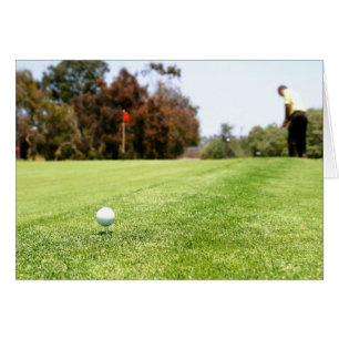 Cartão Golfe