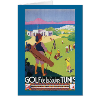 Cartão Golfe de la Soukra Tunes