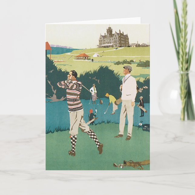 Cartão Golfe no Clube (Frente)