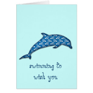 Cartão golfinho