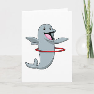 Cartão Golfinho em Endurance, com pneus de Malhação.p