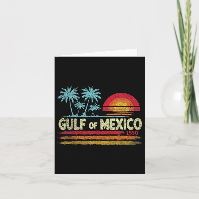 Cartão Golfo Do México (Frente)