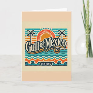 Cartão Golfo do México Est 1550