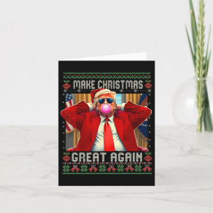 Cartão Goma-Bola-Trump Torne O Excelente De Natal Novamen