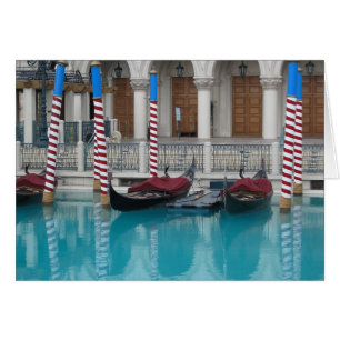 Cartão Gôndola no Venetian, Las Vegas