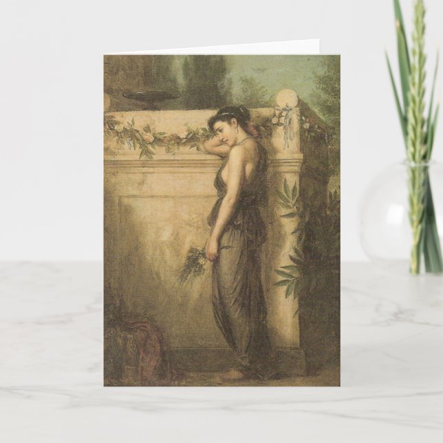 Cartão Gone, But Not Forgotten Greeting Card (Frente)