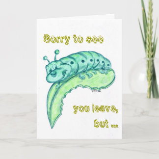 Cartão Good Bye Card / Congratulations Card