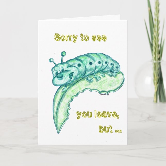 Cartão Good Bye Card / Congratulations Card (Frente)