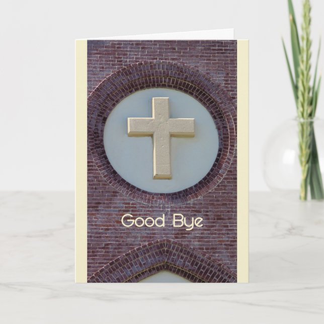 Cartão Good Bye Card for Your Parish Priest (Frente)