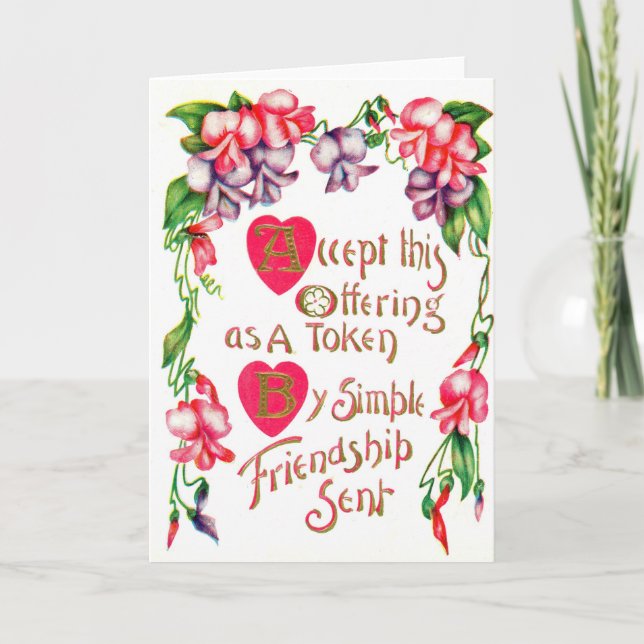 Cartão Good Friends Greeting Card (Frente)