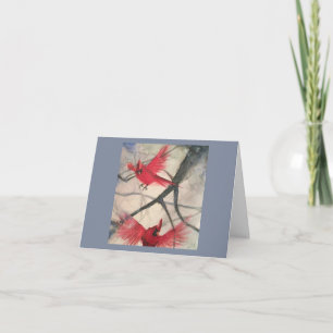 Cartão "Good Luck" Cardinals card
