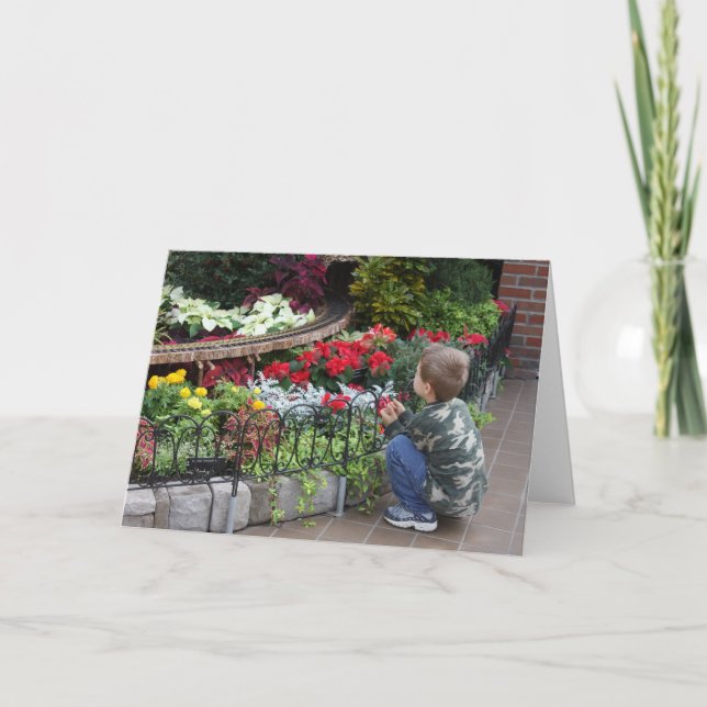 Cartão Good Things Come to Those Who Wait (Frente)