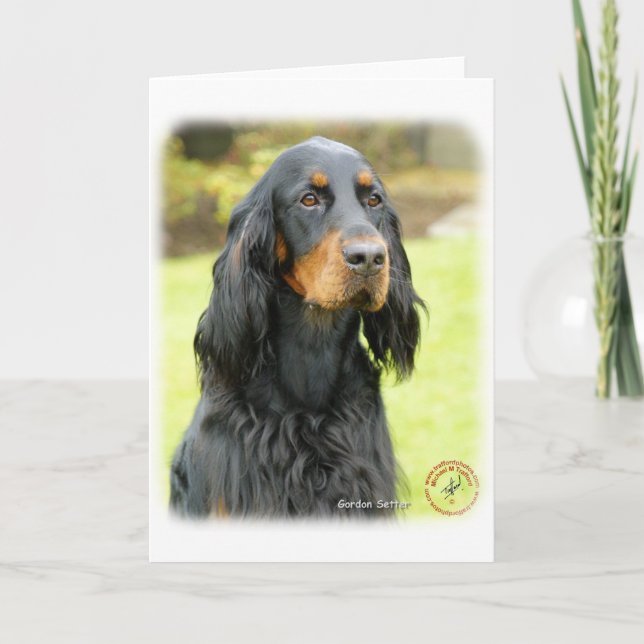 Cartão Gordon Setter 9T012D-141 (Frente)
