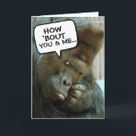 CARTÃO GORILLA FUNNY BIRTHDAY GREETING CARDS<br><div class="desc">CARTÃO DE ANIVERSÁRIO GORILLA FUNNY</div>