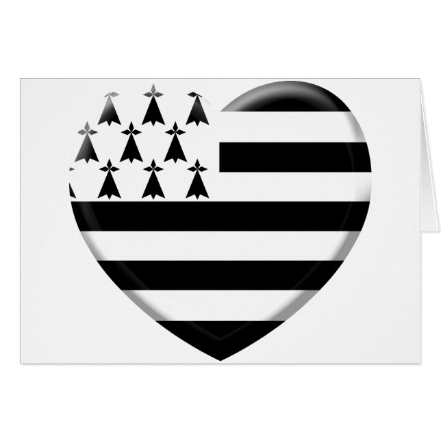 Cartão gosto da Bretanha (Frente Horizontal)