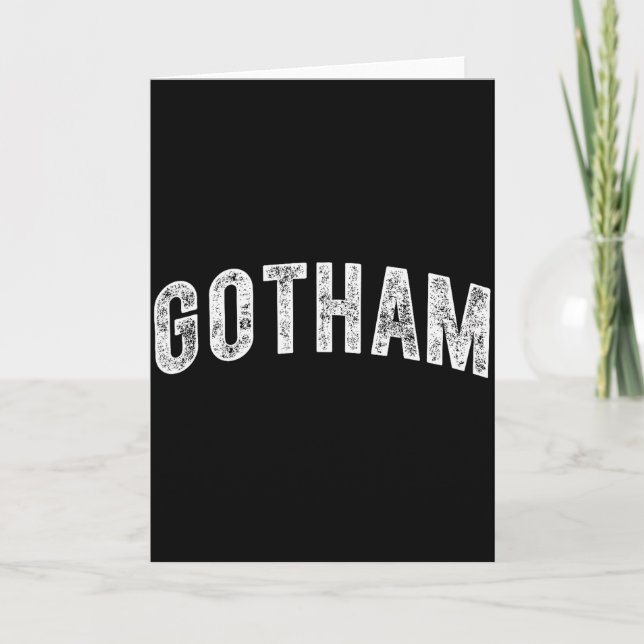 Cartão Gotham  (Frente)
