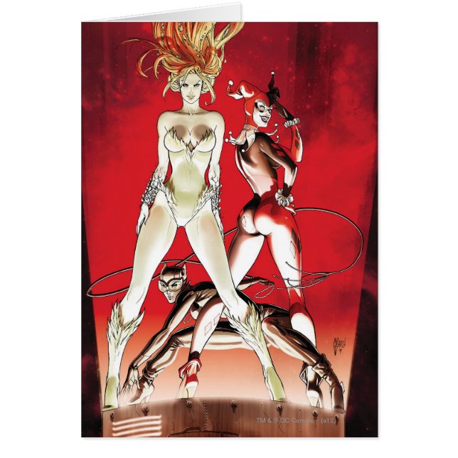 Cartão Gotham City Sirens Cv1.segundo (Frente)