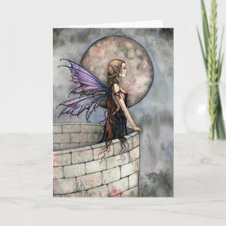 Cartão Gothic Fairy Greeting Card ~ Blank