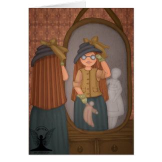 Cartão Gótico do sul pela arte feericamente mítico