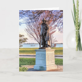 Cartão Gov. Bradford e Mayflower II