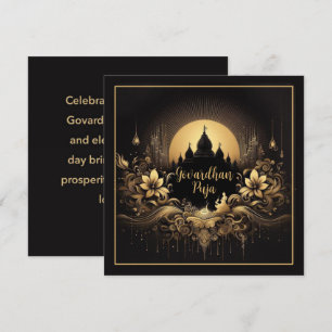 Cartão Govardhan Puja