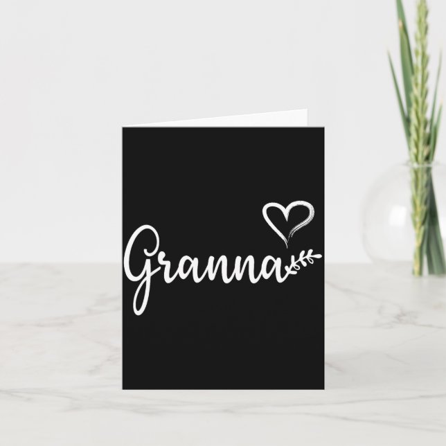 Cartão Gr Grandma Birthday Christmas Women  (Frente)