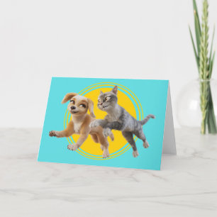 Cartão Gracie & Pedro Unleash