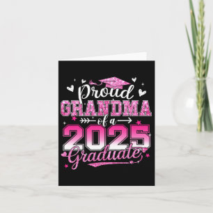 Cartão Graduação 2025 Vovó Orgulhosa De Formando 2025 Flo